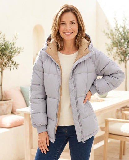 Marvis Mode - Memen | Gefüttert Gesteppt Jacke Damen