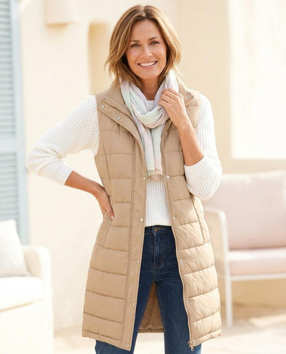 Marvis Mode - Nemer | Gesteppt Wattiert Weste Damen