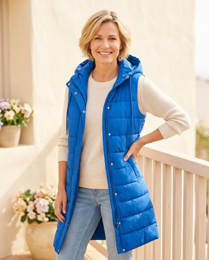 Marvis Mode - Nemer | Gesteppt Wattiert Weste Damen