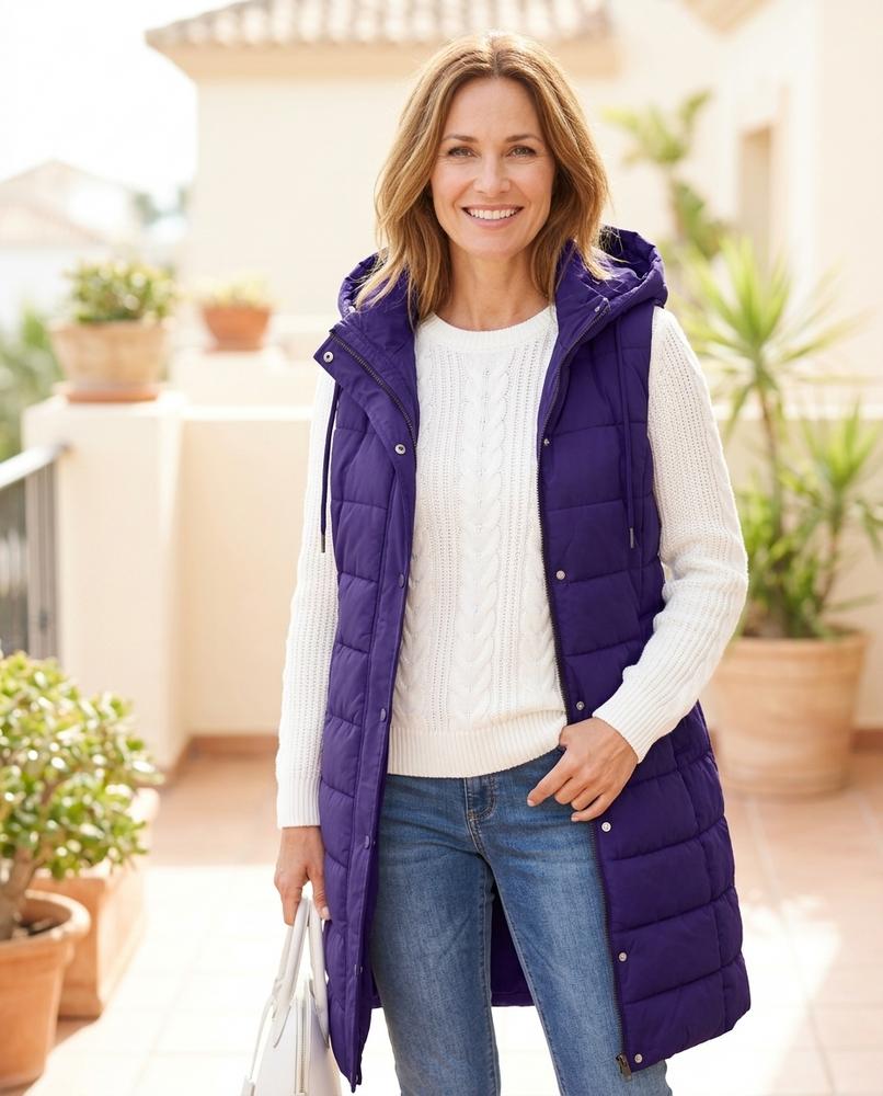 Marvis Mode - Nemer | Gesteppt Wattiert Weste Damen