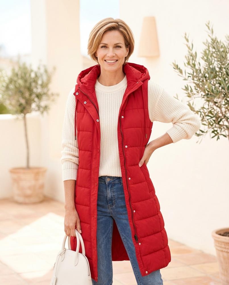 Marvis Mode - Nemer | Gesteppt Wattiert Weste Damen