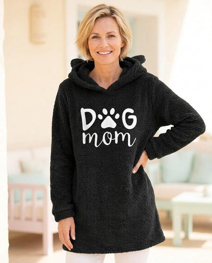 Marvis Mode - Lutar | Langer Strukturierter Hoodie Damen