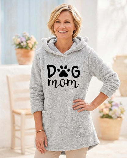 Marvis Mode - Lutar | Langer Strukturierter Hoodie Damen