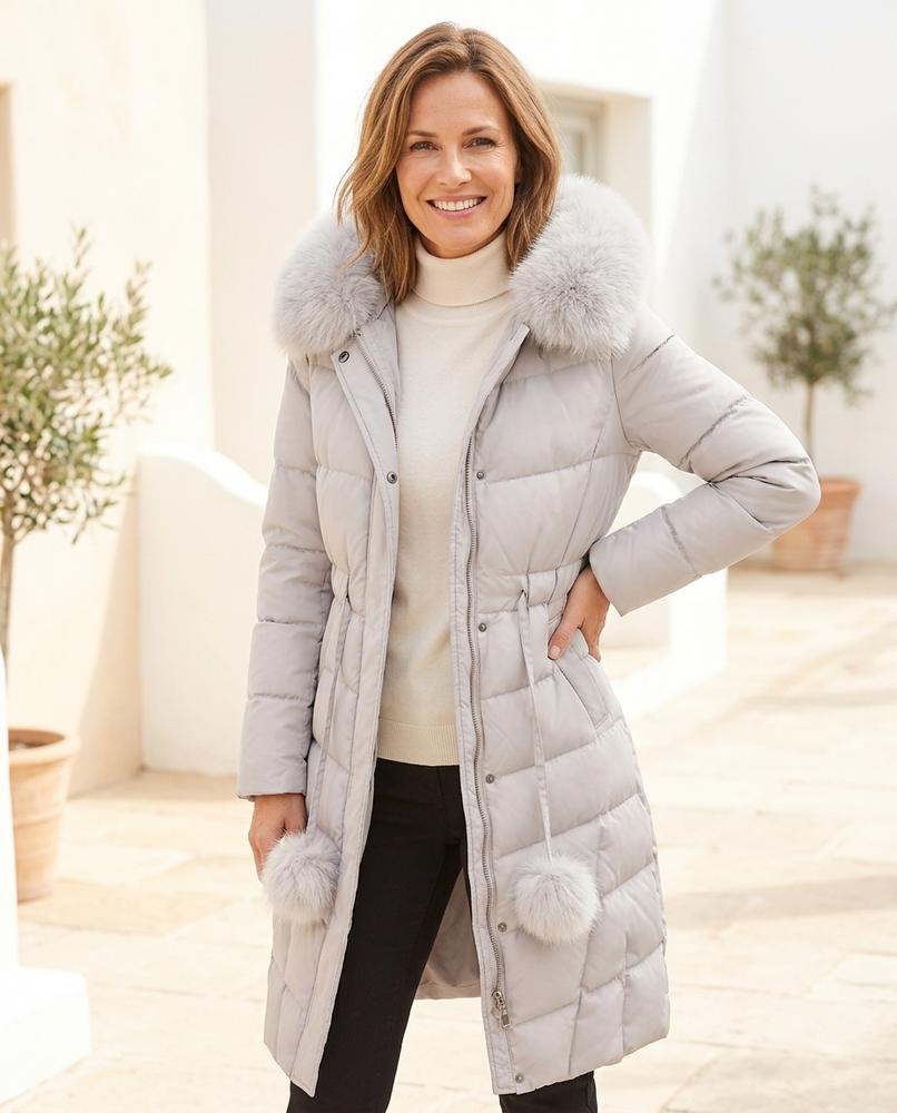 Marvis Mode - Sopol | Gesteppter Wattierter Mantel Damen