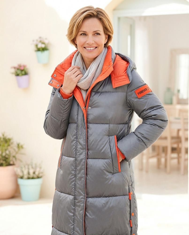 Marvis Mode - Lokut | Gesteppt Gefüttert Mantel Damen