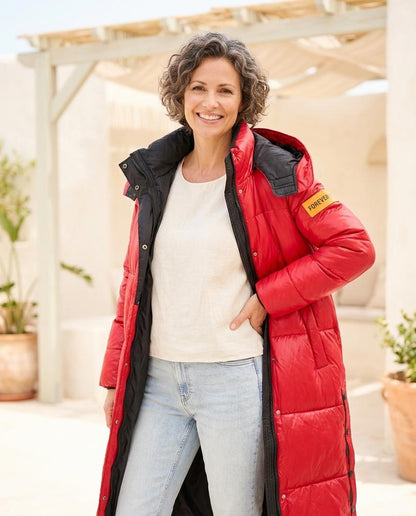 Marvis Mode - Lokut | Gesteppt Gefüttert Mantel Damen