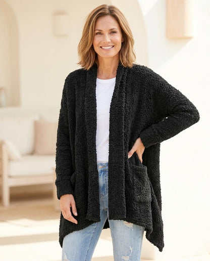 Marvis Mode - Sebal | Strukturiert Offen Cardigan Damen