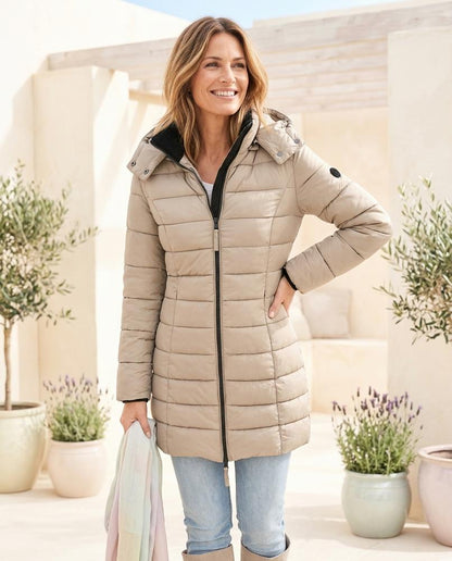 Marvis Mode - Zomes | Gesteppt Gefüttert Mantel Damen