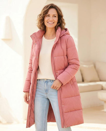 Marvis Mode - Yoker | Gesteppter Gefütterter Mantel Damen