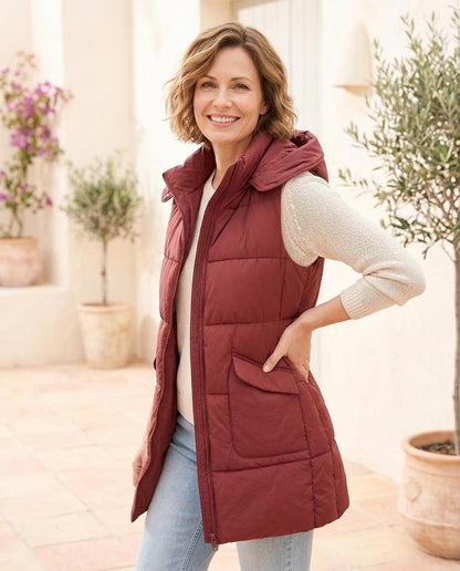 Marvis Mode - Vawat | Gesteppt Gefüttert Weste Damen