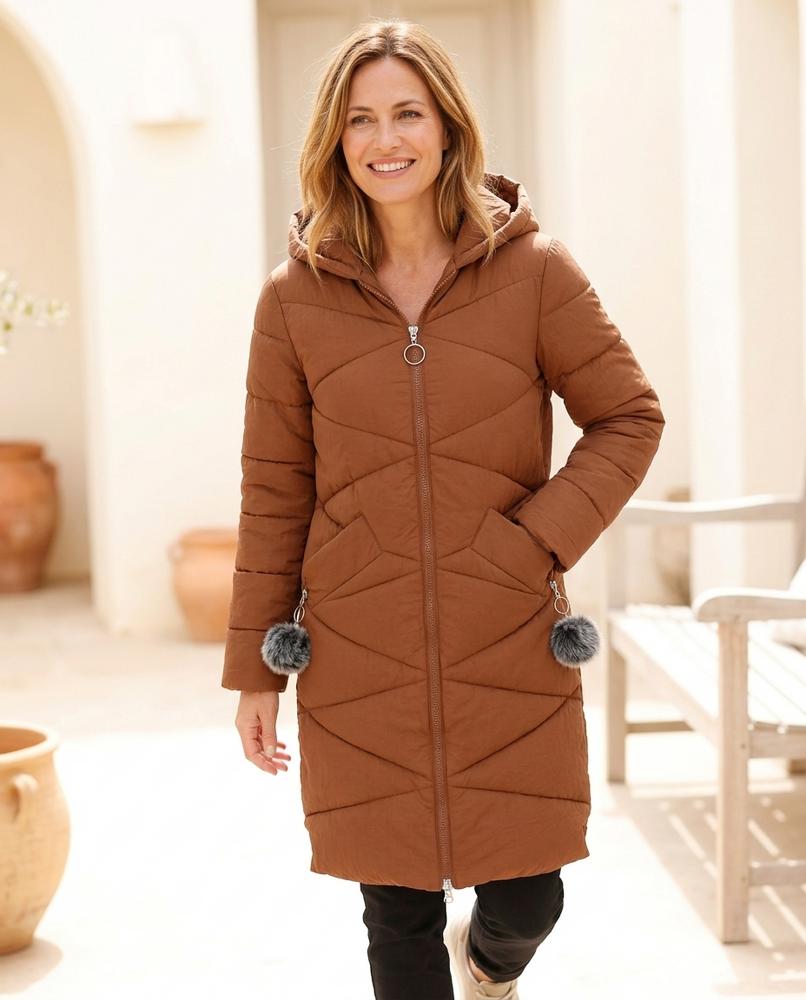 Marvis Mode - Vavol | Gesteppter Wattierter Mantel Damen