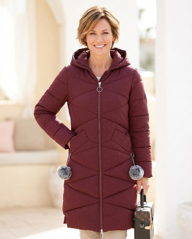 Marvis Mode - Vavol | Gesteppter Wattierter Mantel Damen