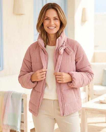 Marvis Mode - Devut | Wattierte Cord Jacke Damen