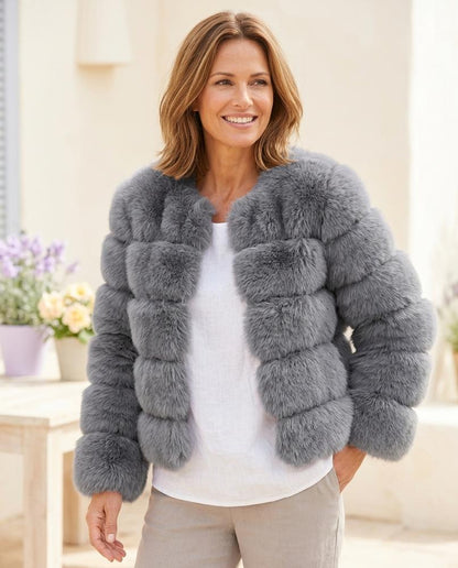 Marvis Mode - Zoton | Gestufte Voluminöse Jacke Damen