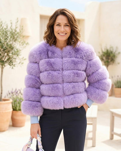 Marvis Mode - Zoton | Gestufte Voluminöse Jacke Damen