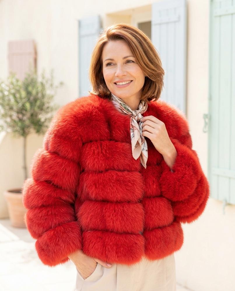 Marvis Mode - Zoton | Gestufte Voluminöse Jacke Damen