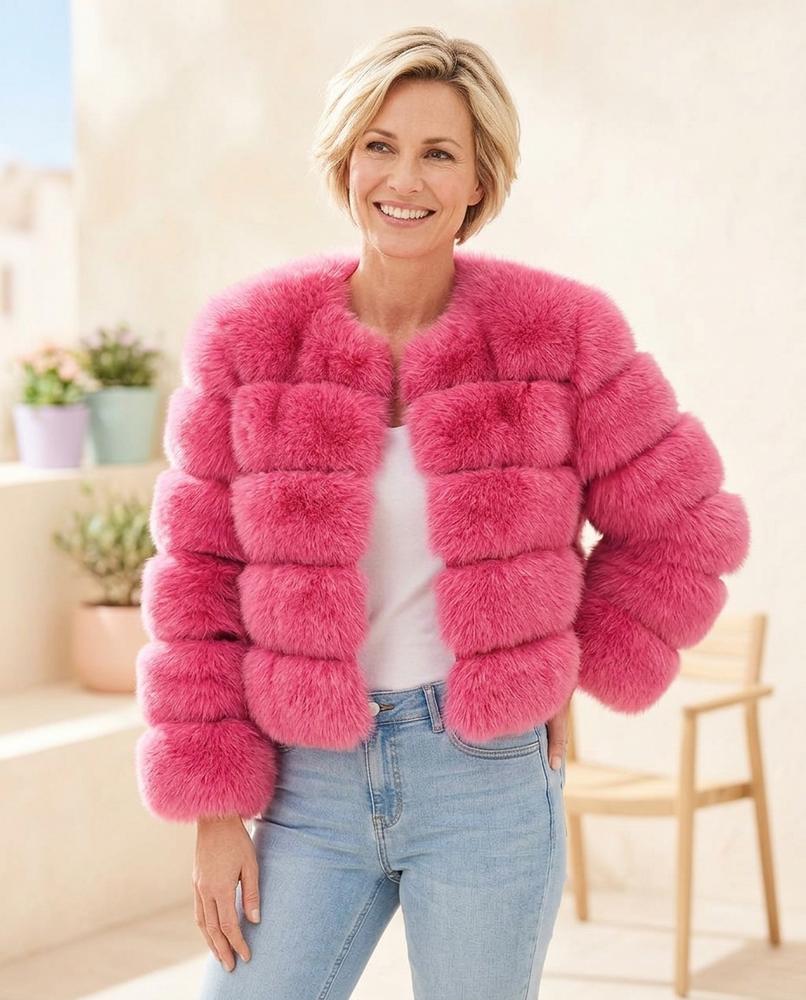 Marvis Mode - Zoton | Gestufte Voluminöse Jacke Damen