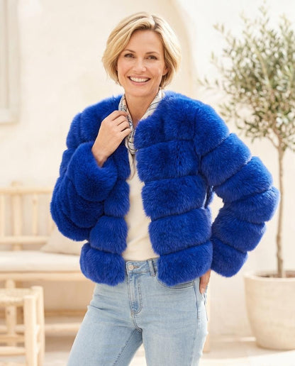 Marvis Mode - Zoton | Gestufte Voluminöse Jacke Damen