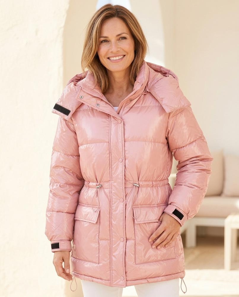 Marvis Mode - Tiker | Glänzend Gesteppt Jacke Unisex