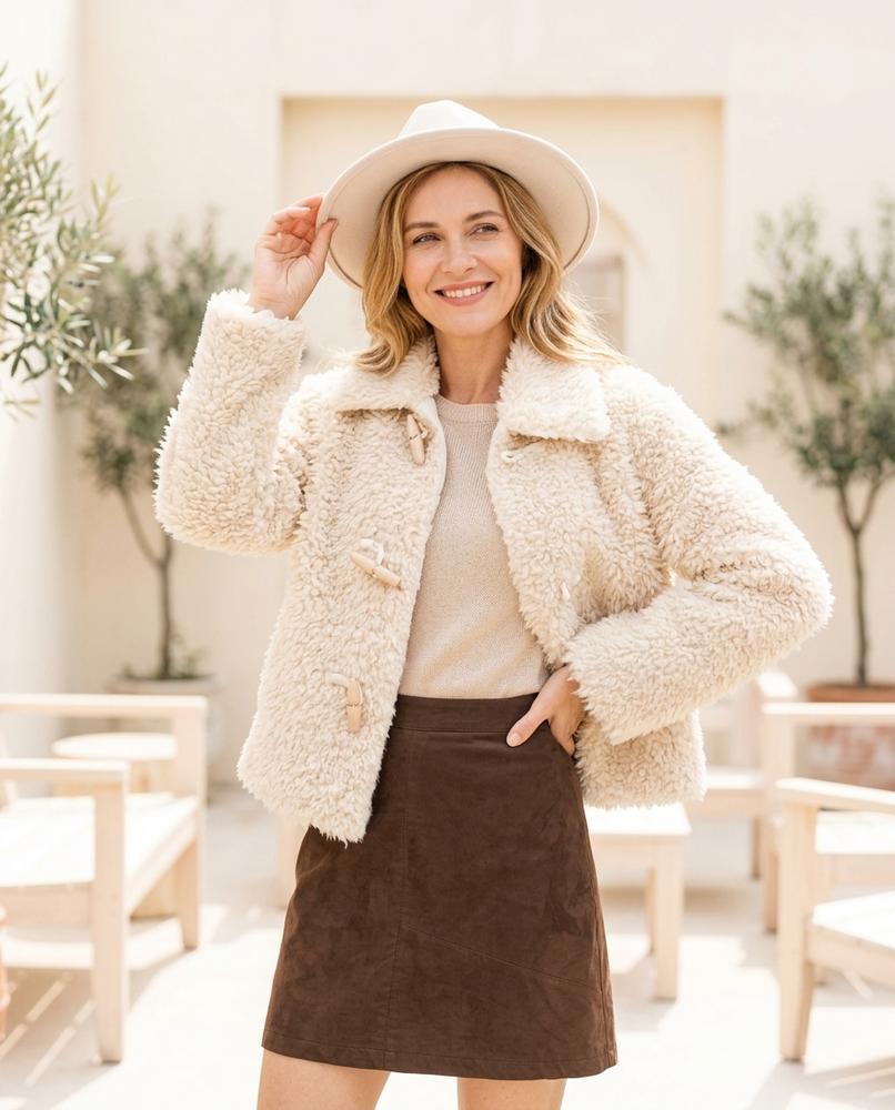Marvis Mode - Tatun | Strukturiert Wärmend Jacke Damen