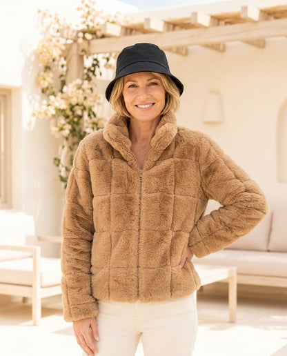 Marvis Mode - Kezok | Gesteppt Hochgeschlossen Jacke Damen
