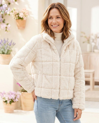 Marvis Mode - Kezok | Gesteppt Hochgeschlossen Jacke Damen