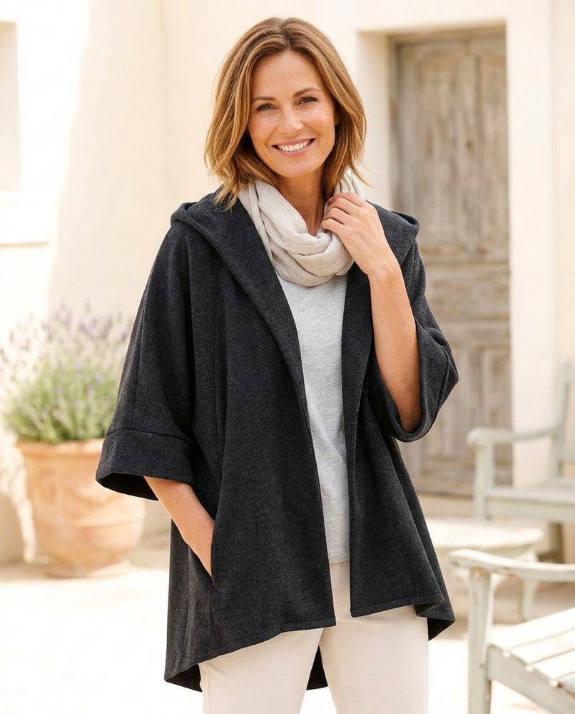 Marvis Mode - Cumuk | Asymmetrischer Offener Cardigan Damen