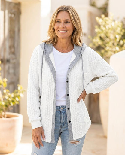 Marvis Mode - Limon | Karierte Gefütterte Jacke Damen