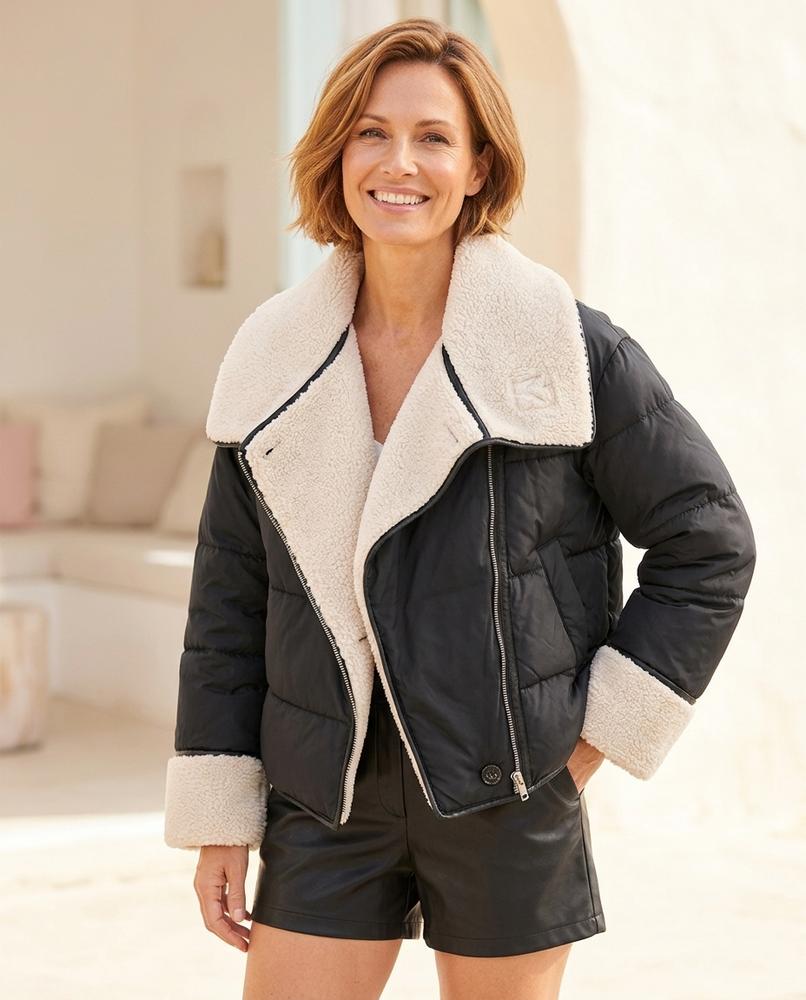 Marvis Mode - Eukar | Wattiert Gefüttert Jacke Damen