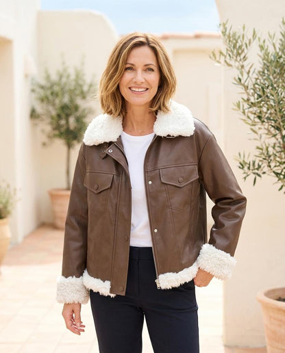 Marvis Mode - Nulul | Gefüttert Geknöpft Jacke Damen
