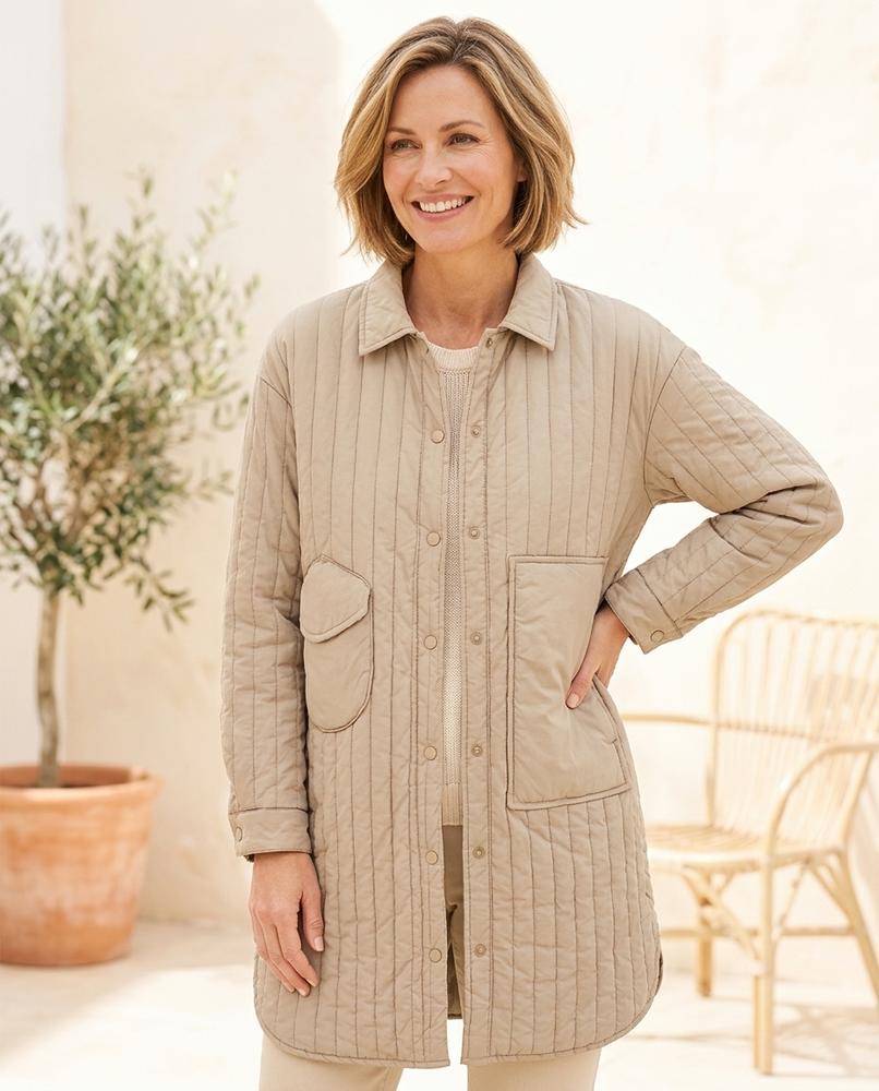 Marvis Mode - Kesos | Wattiert Gesteppt Jacke Damen