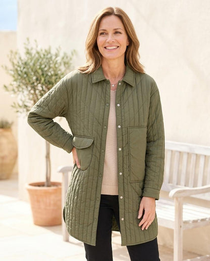 Marvis Mode - Kesos | Wattiert Gesteppt Jacke Damen